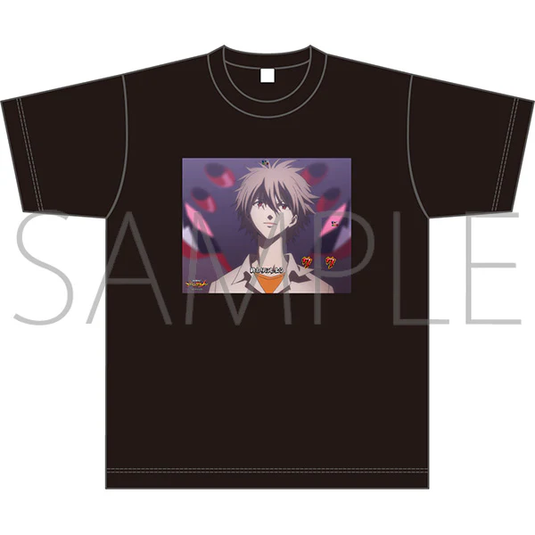 (Goods - Shirt) Evangelion T-shirt Black (Free Size) Strategie “Yashima” Kaworu Nagisa Story Reach