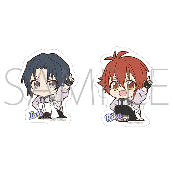 (Goods - Sticker) IDOLiSH7 Sticker Set / Iori Izumi & Riku Nanase ViVimus Group Anniversary 2023