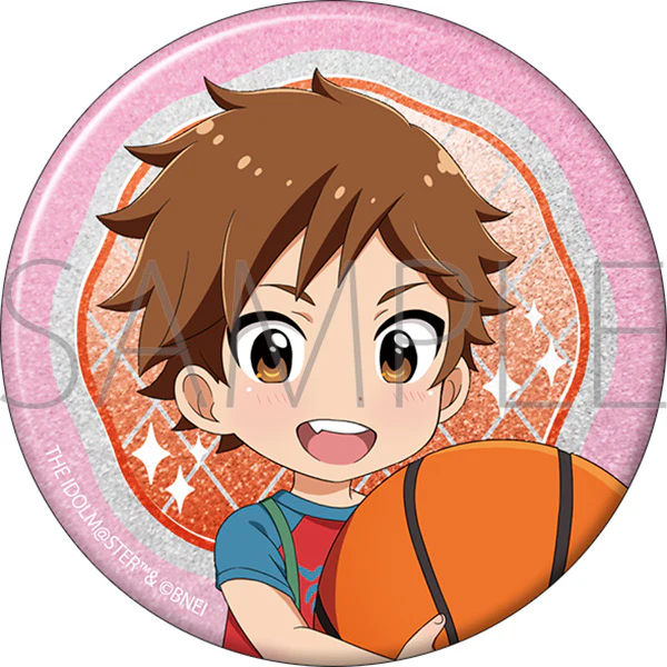 (Goods - Badge) THE IDOLM@STER SideM Glitter Button Badge / Shiro Tachibana Remember Shot