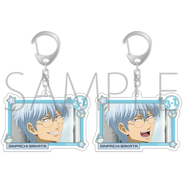 (Goods - Keychain) 3Z GINPACHI SENSEI Changing Keychain Ginpachi