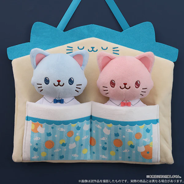 (Goods - Other) Non-Chara Original withCAT Wall Organizer Light Blue - Image 2