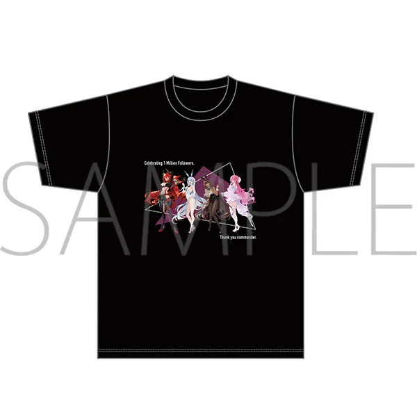 (Goods - Shirt) GODDESS OF VICTORY: NIKKE Commemorative T-shirt / F (L Size)