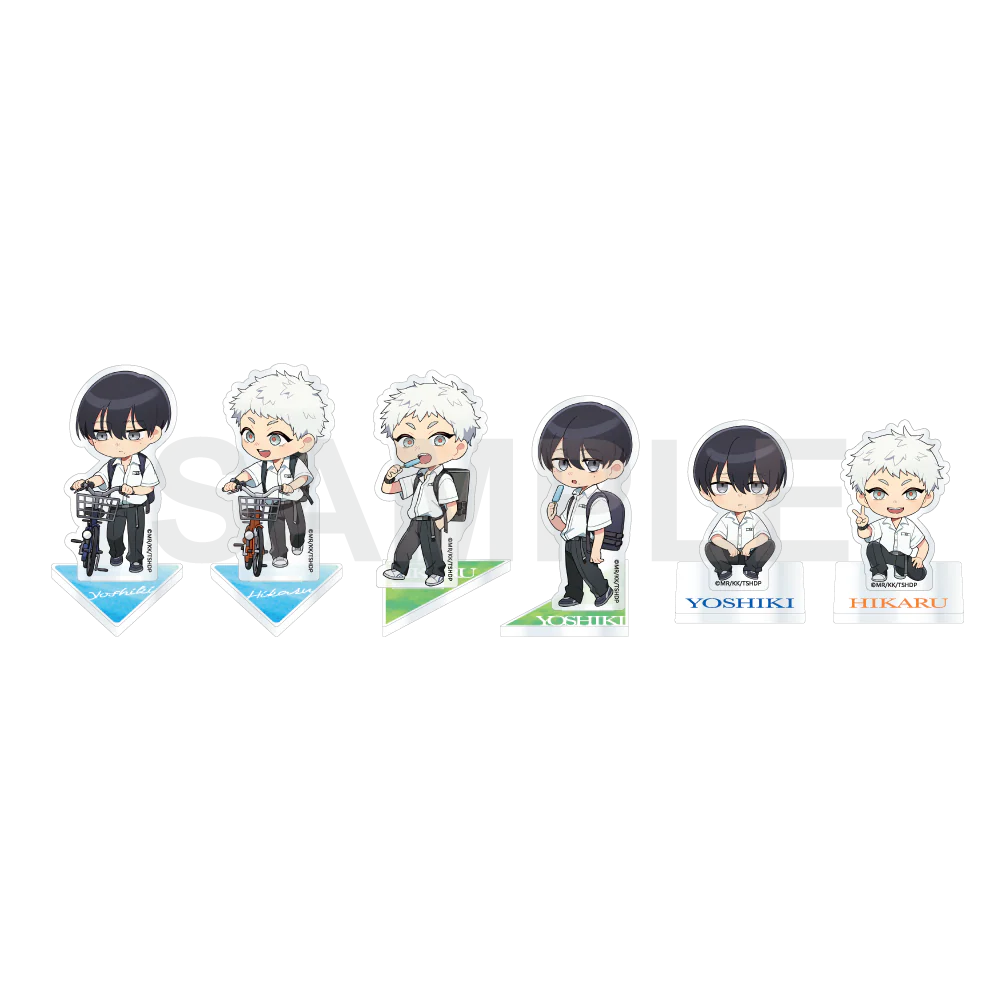 (Goods - Acrylic Stand) TV Anime The Summer Hikaru Died Tradable Mini-Character Acrylic Stand School Commute Series (Blind Box -Single)