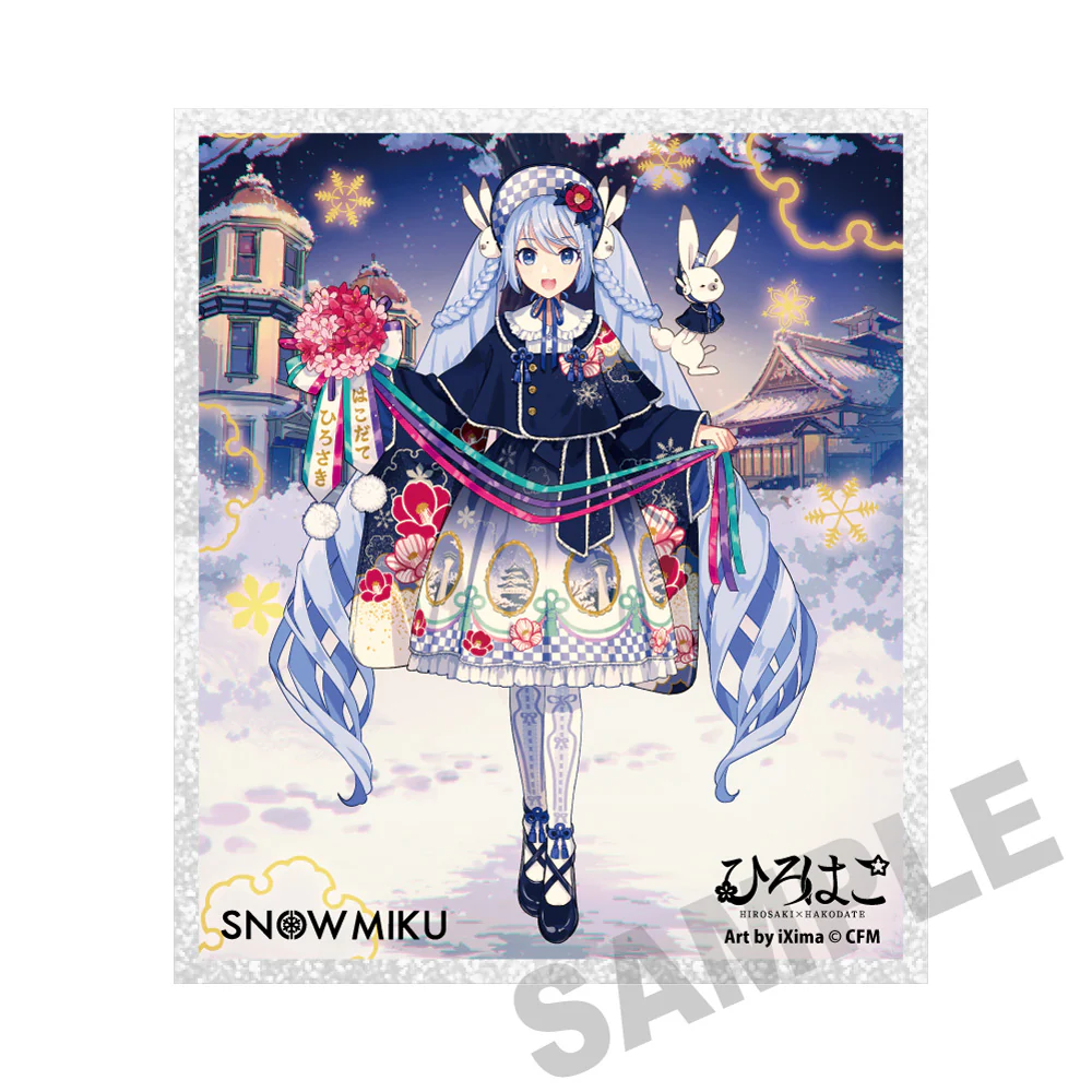 (Goods - Art) Snow Miku x Hirohako Acrylic Art Board Hirohako 25-26 - Art by iXima