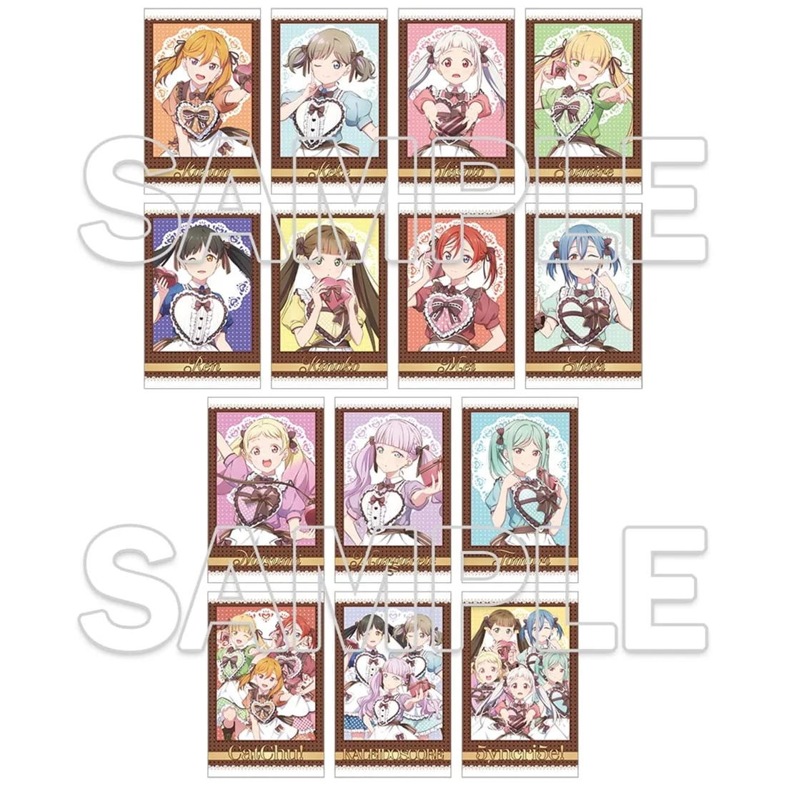 (Goods - Bromide) Love Live! Superstar!! Liella! Tradable Photo Card Ver. Valentine 2026 (Blind Box - Single)