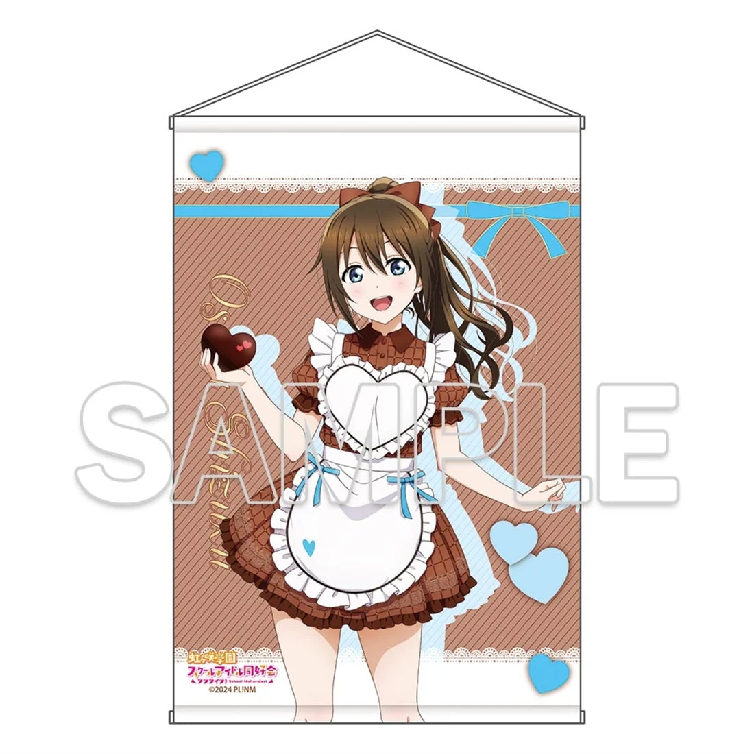 (Goods - Wall Scroll) Love Live! Nijigasaki High School Idol Club B2-sized Wall Scroll Ver. Valentine 2026 - Shizuku Osaka