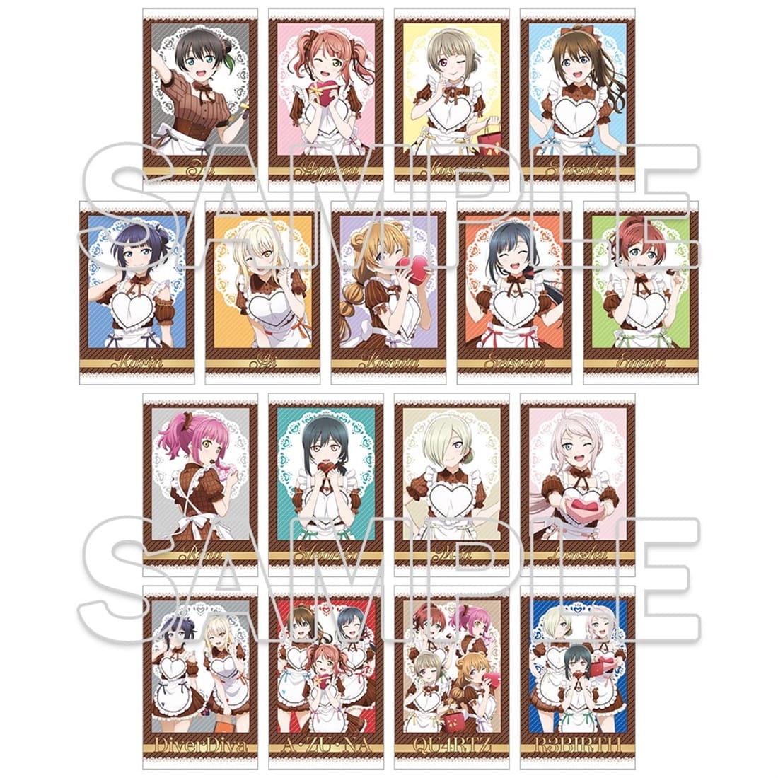(Goods - Bromide) Love Live! Nijigasaki High School Idol Club Tradable Photo Card Ver. Valentine 2026 (Blind Box - Single)