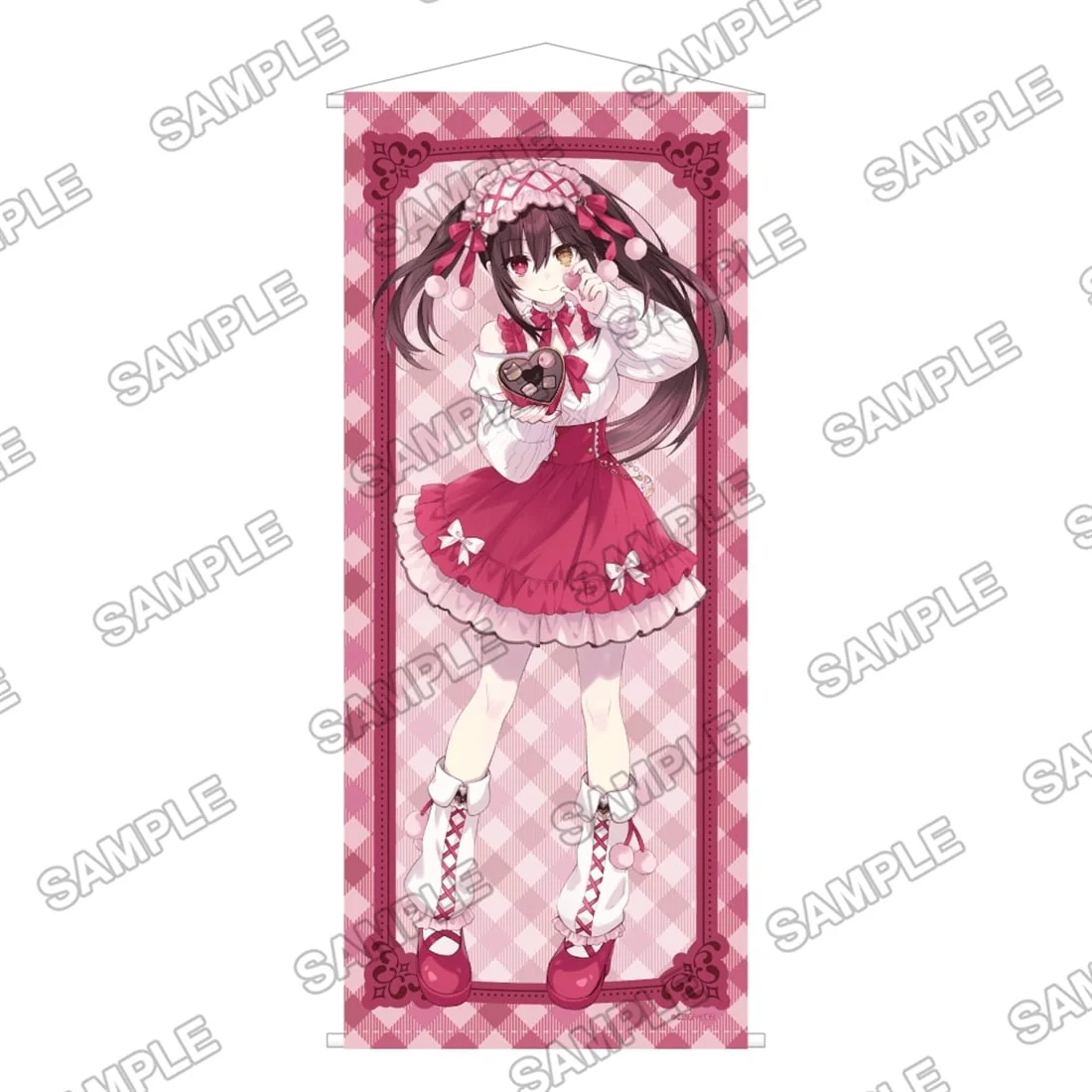 (Goods - Wall Scroll) Date A Live Kurumi Valentine's Day 2026 Newly Drawn Big Wall Scroll