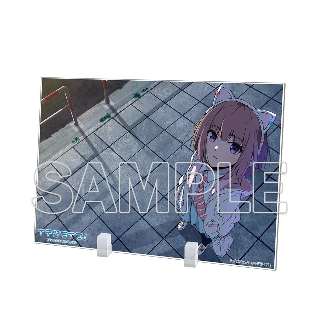 (Goods - Acrylic Stand) IKIZULIVE! LOVELIVE! BLUEBIRD Acrylic Plate F