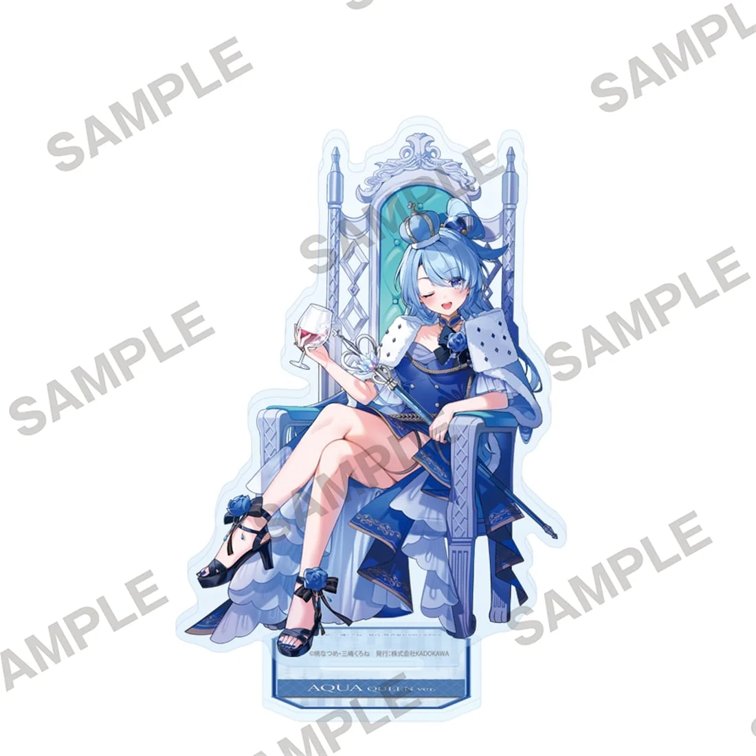 (Goods - Acrylic Stand) Kadokawa Sneaker Bunko Winter Fair 2026 Acrylic Stand - KonoSuba: God’s Blessing on This Wonderful World! - Aqua Queen Ver.