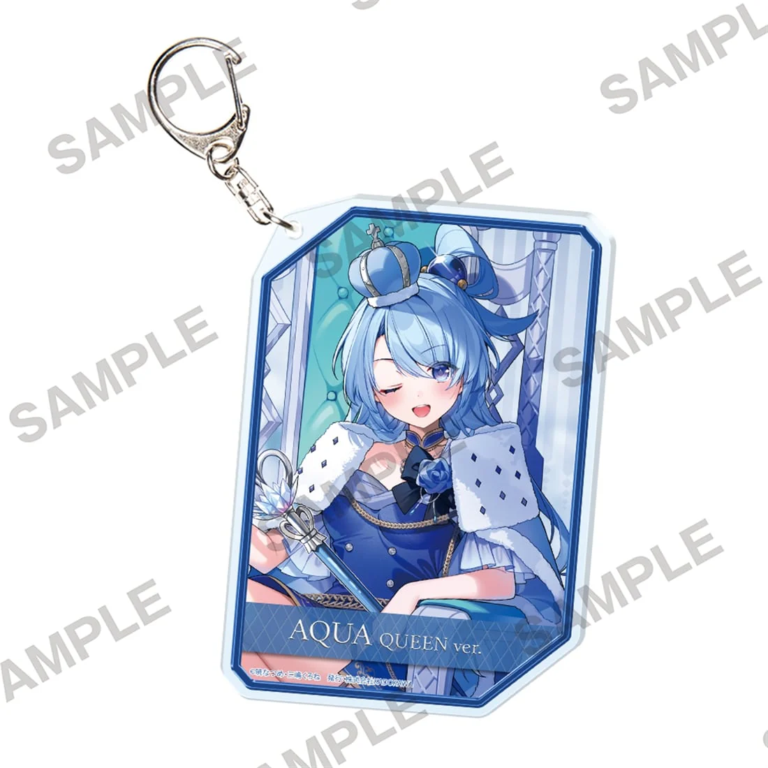 (Goods - Keychain) Kadokawa Sneaker Bunko Winter Fair 2026 Acrylic Keychain - KonoSuba: God’s Blessing on This Wonderful World! - Aqua Queen Ver.