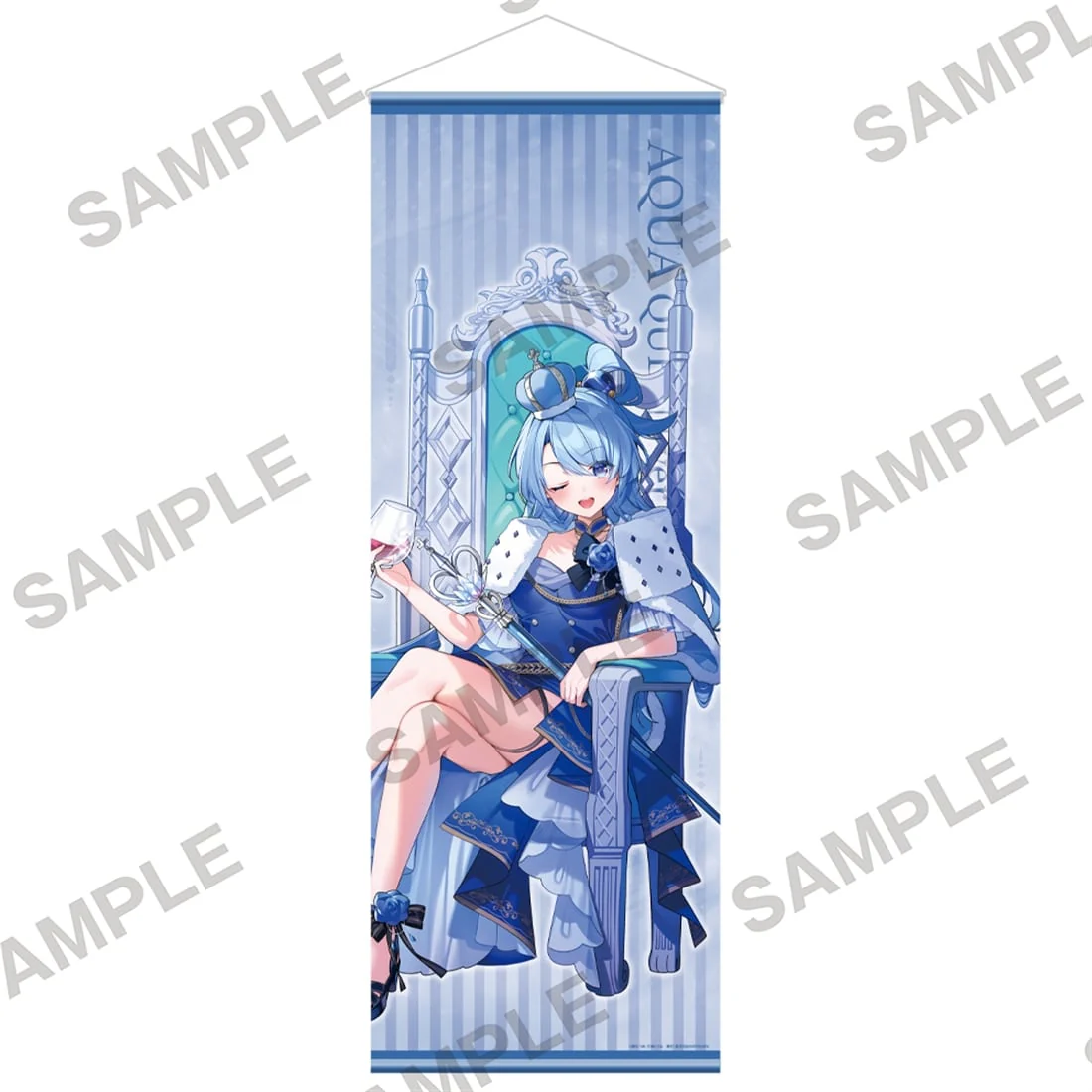 (Goods - Wall Scroll) Kadokawa Sneaker Bunko Winter Fair 2026 Big Wall Scroll - KonoSuba: God’s Blessing on This Wonderful World! - Aqua Queen Ver.