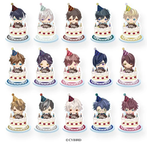 (Goods - Acrylic Stand) [Ikemen Vampire] Trading Birthday Acrylic Stand (Blind Box -Single)