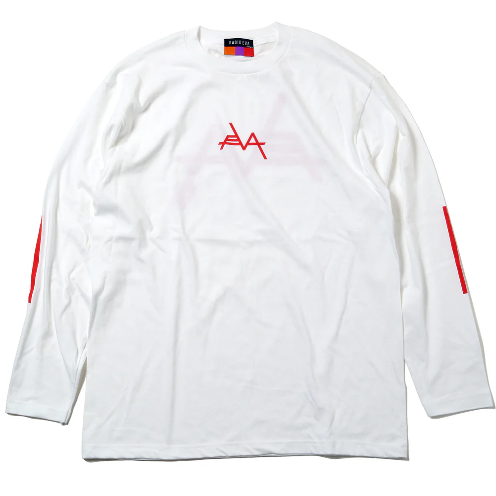 [Evangelion] RADIO EVA EVANGELION Solid Line Logo Cutsew