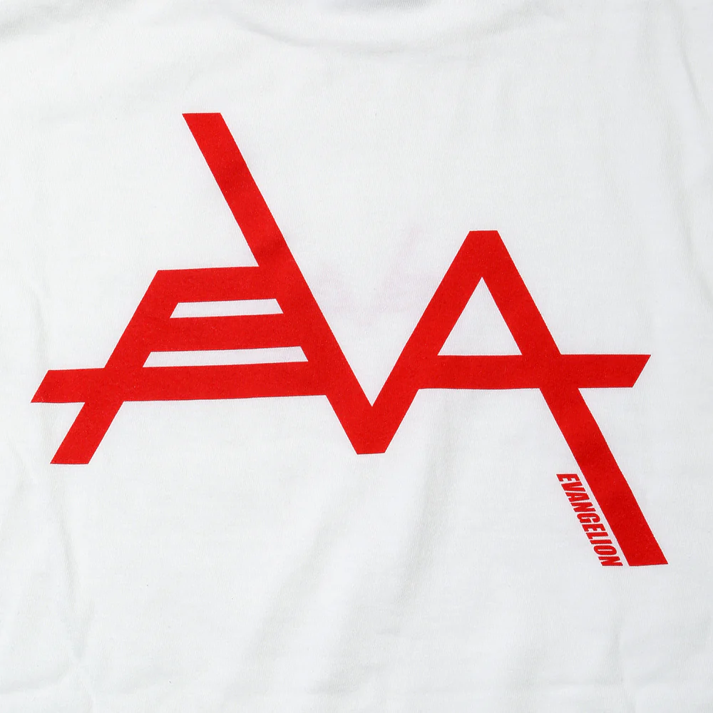 [Evangelion] RADIO EVA EVANGELION Solid Line Logo Cutsew - Image 4