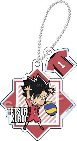 [Haikyu!!] 2 Piece Acrylic Ball Chain Type Keychain Vol.4 (Blind Box -Single) - Image 2