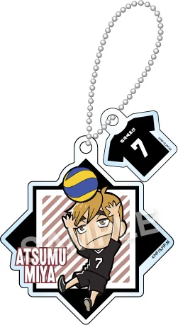 [Haikyu!!] 2 Piece Acrylic Ball Chain Type Keychain Vol.6 (Blind Box -Single) - Image 2