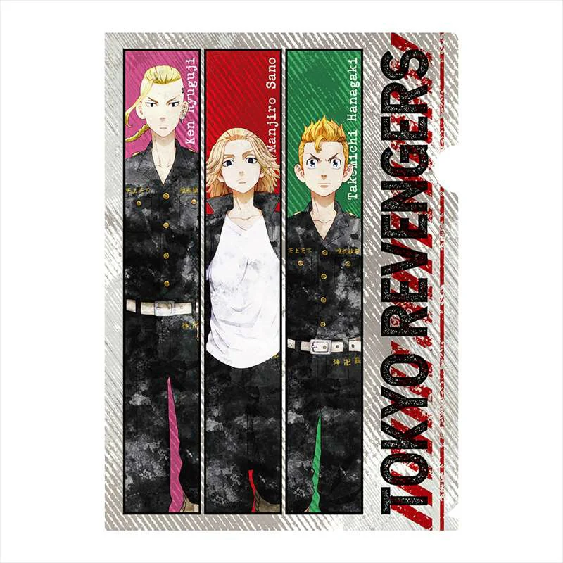 [Tokyo Revengers] A4 File Folder Ensemble A - Image 2