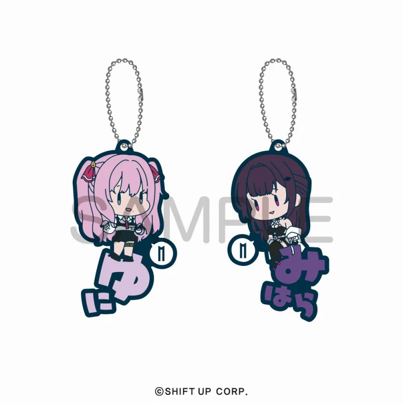(Goods - Keychain) GODDESS OF VICTORY: NIKKE Onamae Pitanko Rubber Mascot Vol. 1 (Blind Box -Single) - Image 3