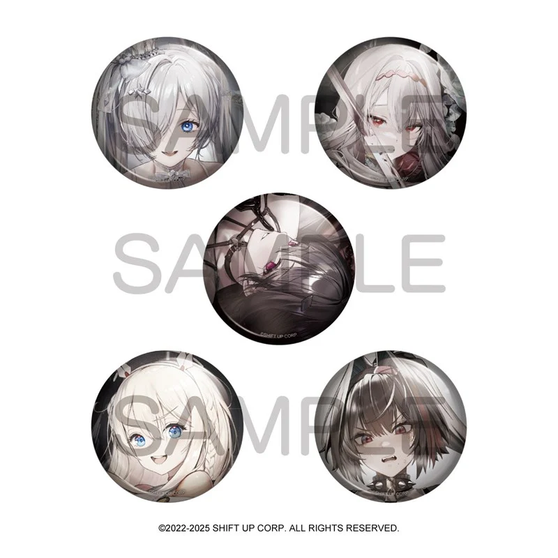 (Goods - Badge) GODDESS OF VICTORY: NIKKE BURST COLLECTION Button Badge Vol. 5 (Blind Box - Single) - Image 2