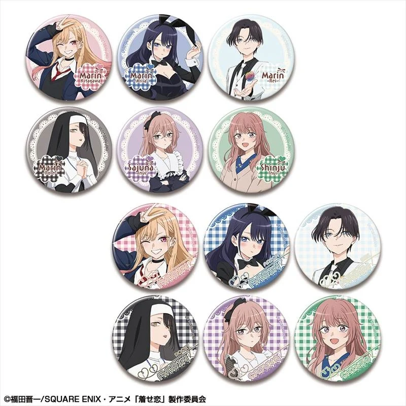 (Goods - Badge) TV Anime - My Dress-Up Darling Season 2 Trading Button Badge (Blind Box -Single) - Image 2