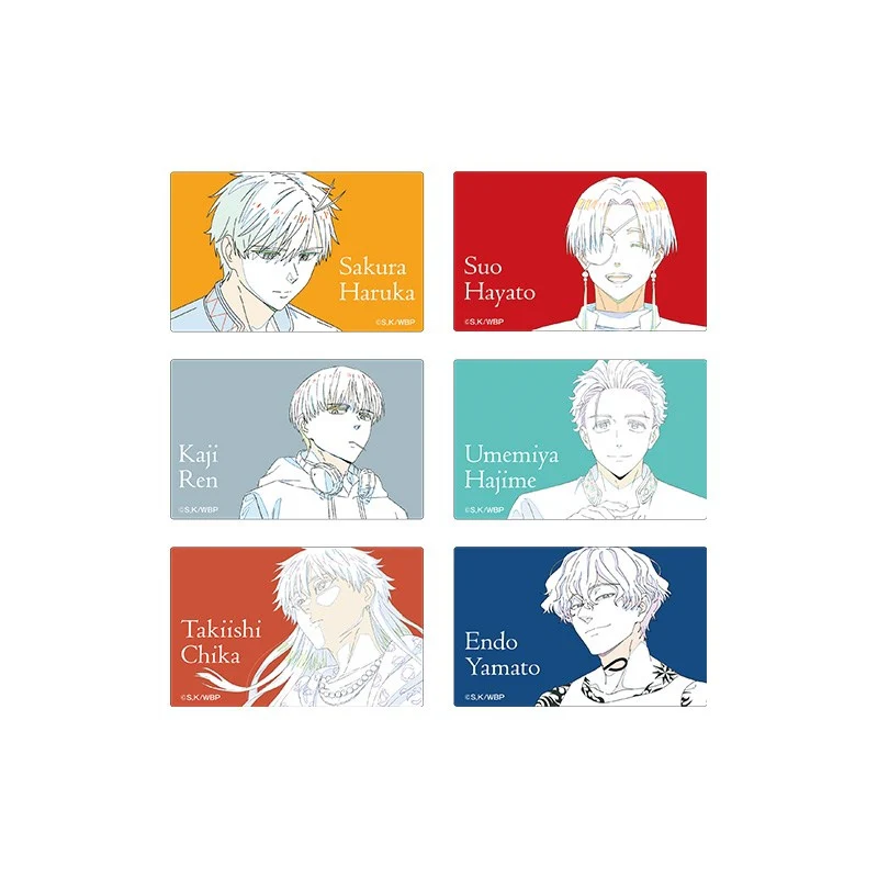 (Goods - Card) WIND BREAKER Key Animation Art Acrylic Card (Hayato Suo) - Image 2