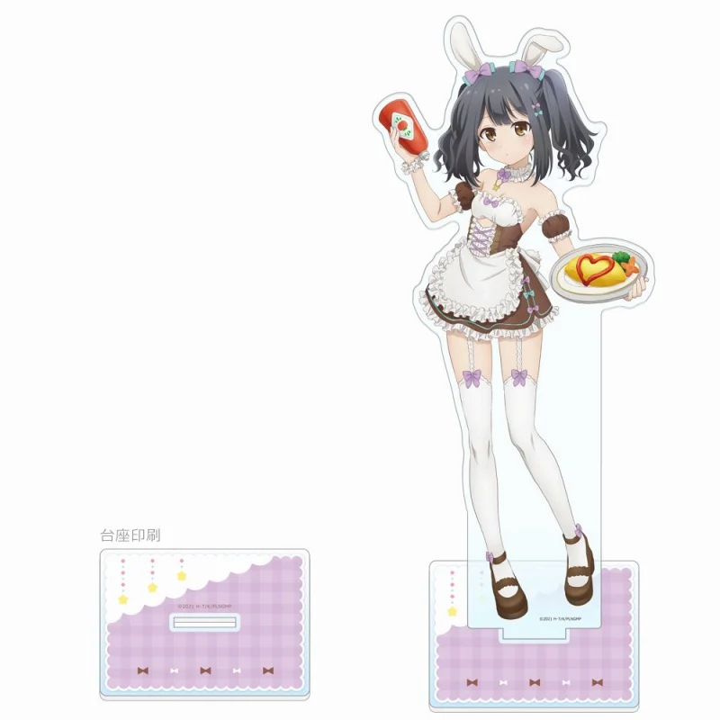 (Goods - Acrylic Stand) Fate/kaleid liner PRISMA☆ILLYA Licht Nameless Girl feat. Exclusive Art BIG Acrylic Stand (Miyu/Bunny Maid)
