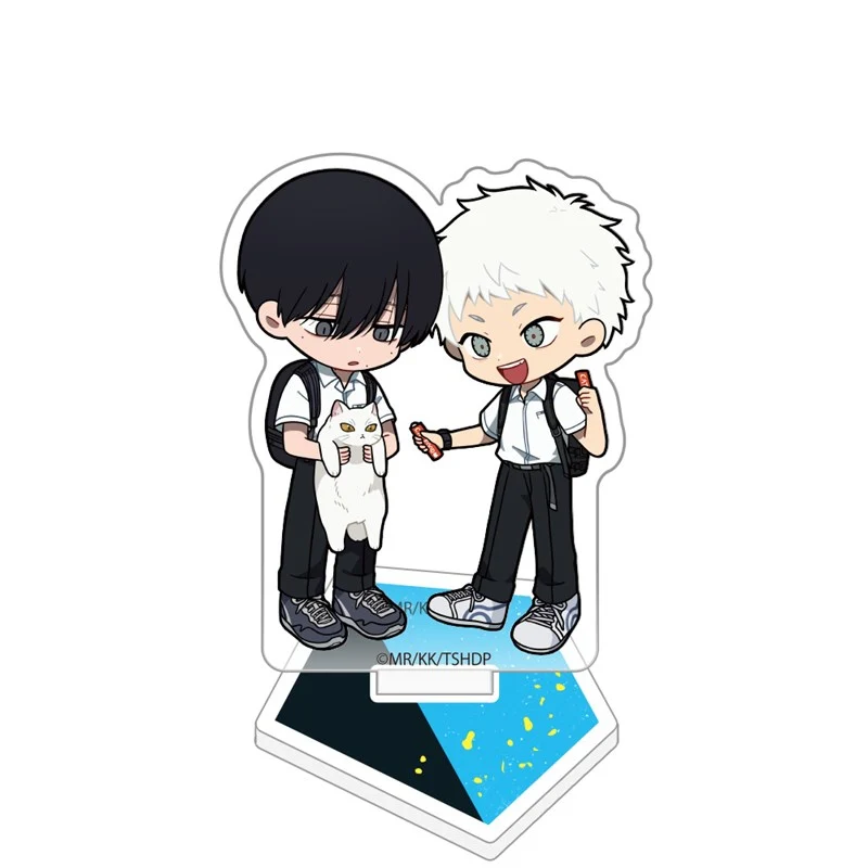 (Goods - Acrylic Stand) The Summer Hikaru Died Chibi Acrylic Stand (Yoshiki & Hikaru/Uniform A) - Image 2