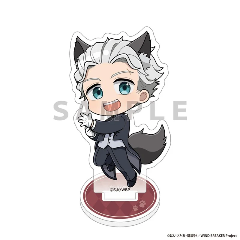 (Goods - Acrylic Stand) WIND BREAKER Acrylic Stand (Hajime Umemiya /Wolf Butler) - Image 2