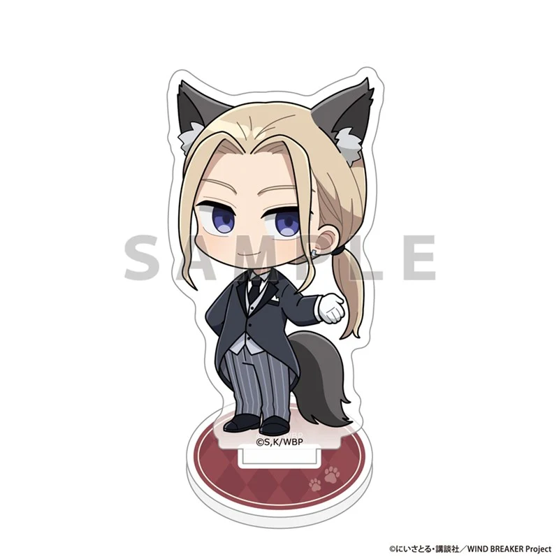 (Goods - Acrylic Stand) WIND BREAKER Acrylic Stand (Akihito Miyoshi/Wolf Butler) - Image 2