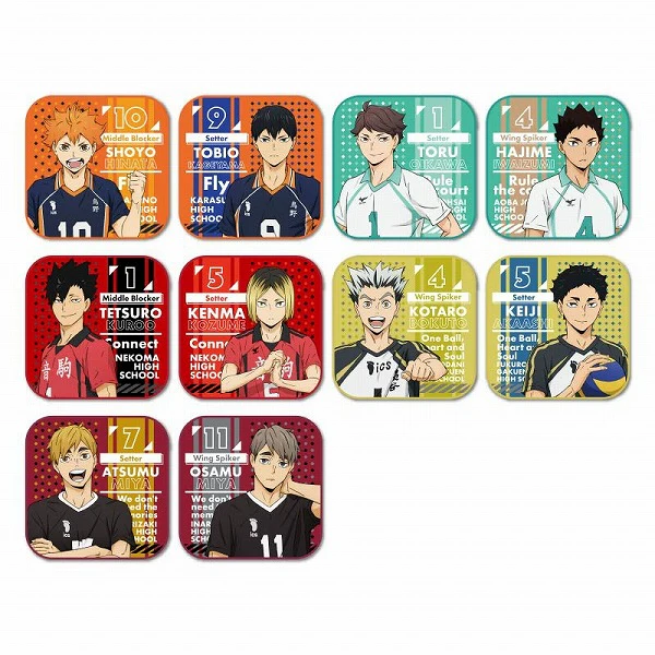 [Haikyu!!] Mini Towel (Blind Box -Single)