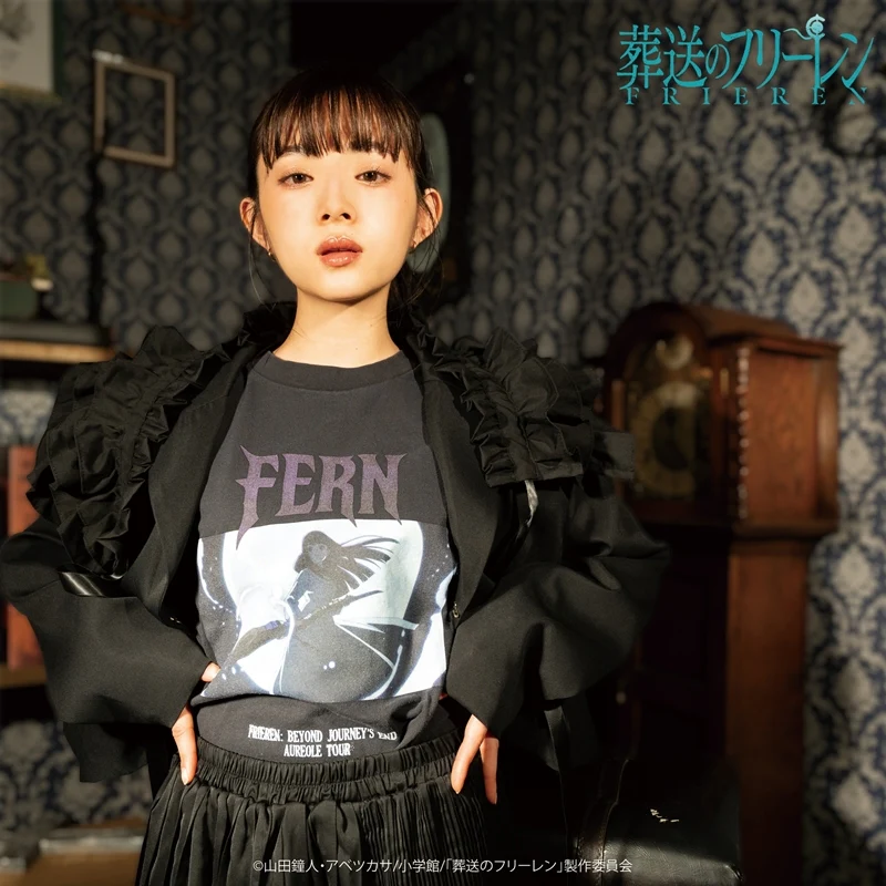 (Goods - Shirt) TV Anime Frieren: Beyond Journey's End TOKYO MADNESS CLUB METAL T-shirt Fern L Size - Image 5
