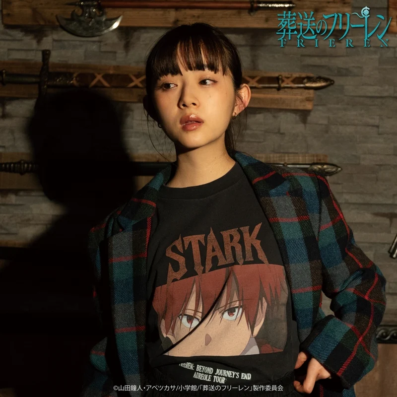 (Goods - Shirt) TV Anime Frieren: Beyond Journey's End TOKYO MADNESS CLUB METAL T-shirt Stark L Size - Image 6
