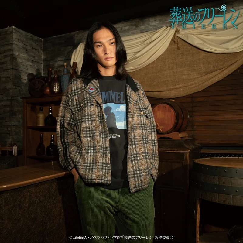 (Goods - Shirt) TV Anime Frieren: Beyond Journey's End TOKYO MADNESS CLUB METAL T-shirt Himmel M Size - Image 3
