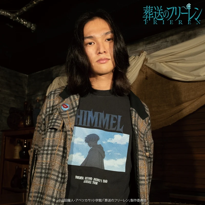 (Goods - Shirt) TV Anime Frieren: Beyond Journey's End TOKYO MADNESS CLUB METAL T-shirt Himmel M Size - Image 5
