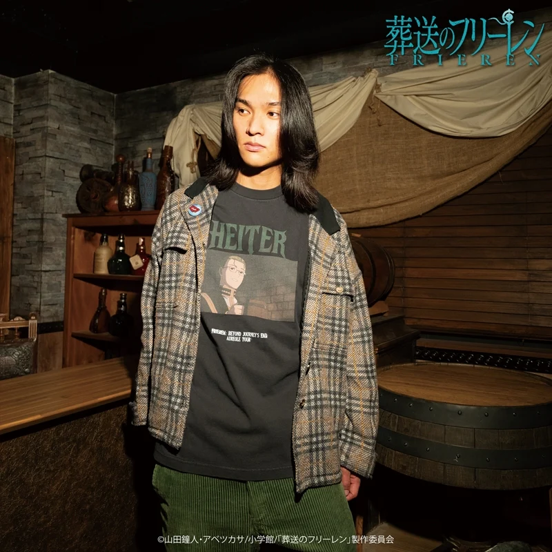 (Goods - Shirt) TV Anime Frieren: Beyond Journey's End TOKYO MADNESS CLUB METAL T-shirt Heiter L Size - Image 4