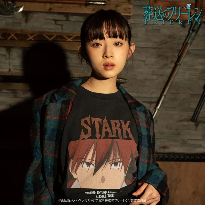 (Goods - Shirt) TV Anime Frieren: Beyond Journey's End TOKYO MADNESS CLUB METAL T-shirt Stark XL Size - Image 5