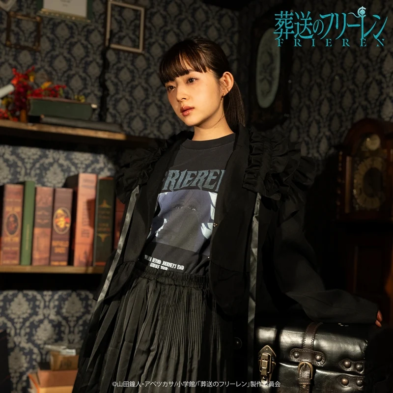 (Goods - Shirt) TV Anime Frieren: Beyond Journey's End TOKYO MADNESS CLUB METAL T-shirt Frieren XL Size - Image 4