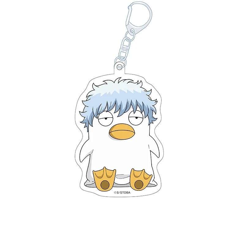(Goods - Keychain) Gintama Petanko Acrylic Keychain vol. 4 Ginzabeth