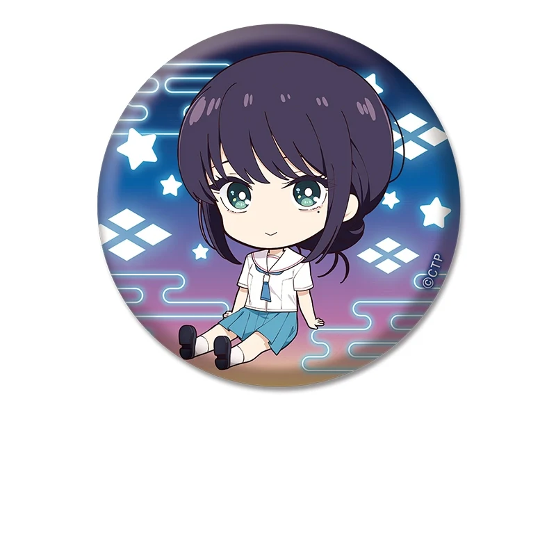 (Goods - Badge) Cosmic Princess Kaguya! Petanko Button Badge Iroha Sakayori/IRL