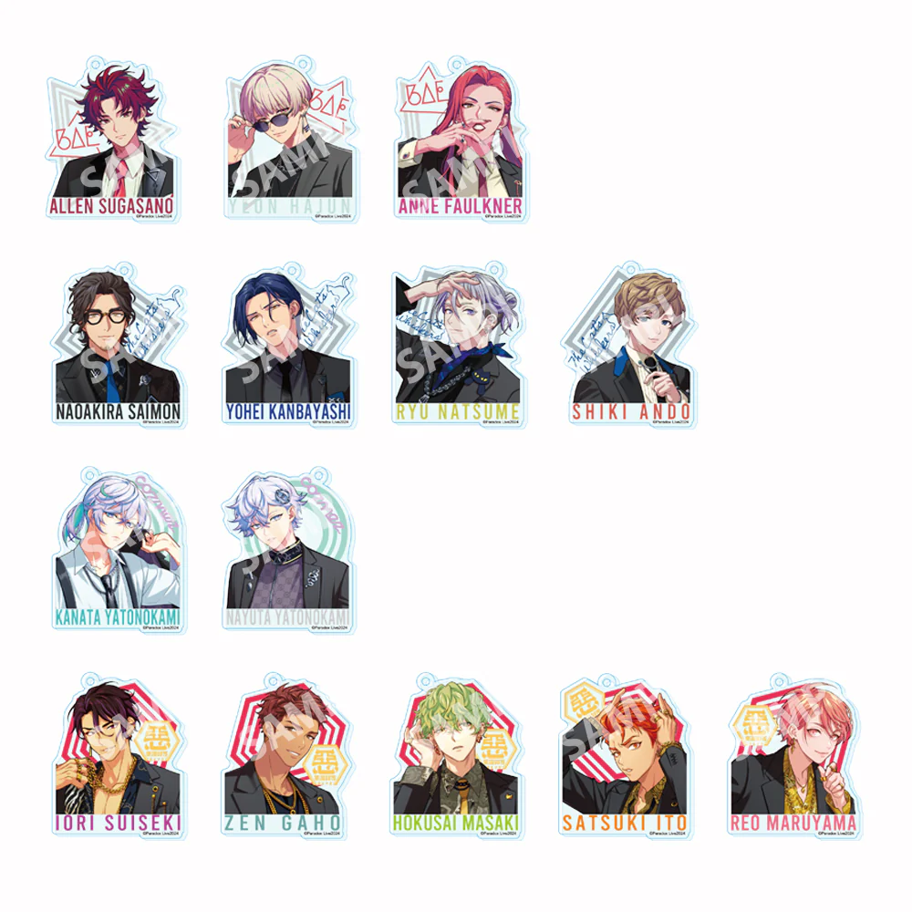 [Paradox Live] 4th Anniversary Acrylic Keychain A (Blind Box -Single)