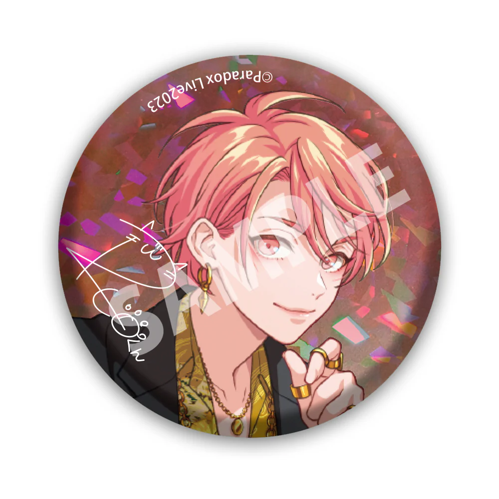 [Paradox Live] 4th Anniversary BIG Button Badge /Reo Maruyama - Image 2