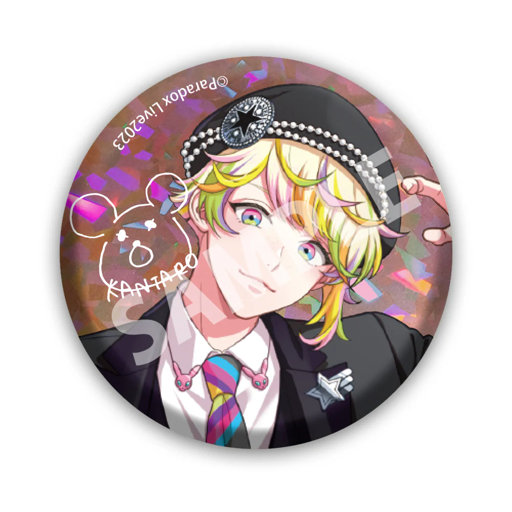 [Paradox Live] 4th Anniversary BIG Button Badge /Kantaro Misuji - Image 2