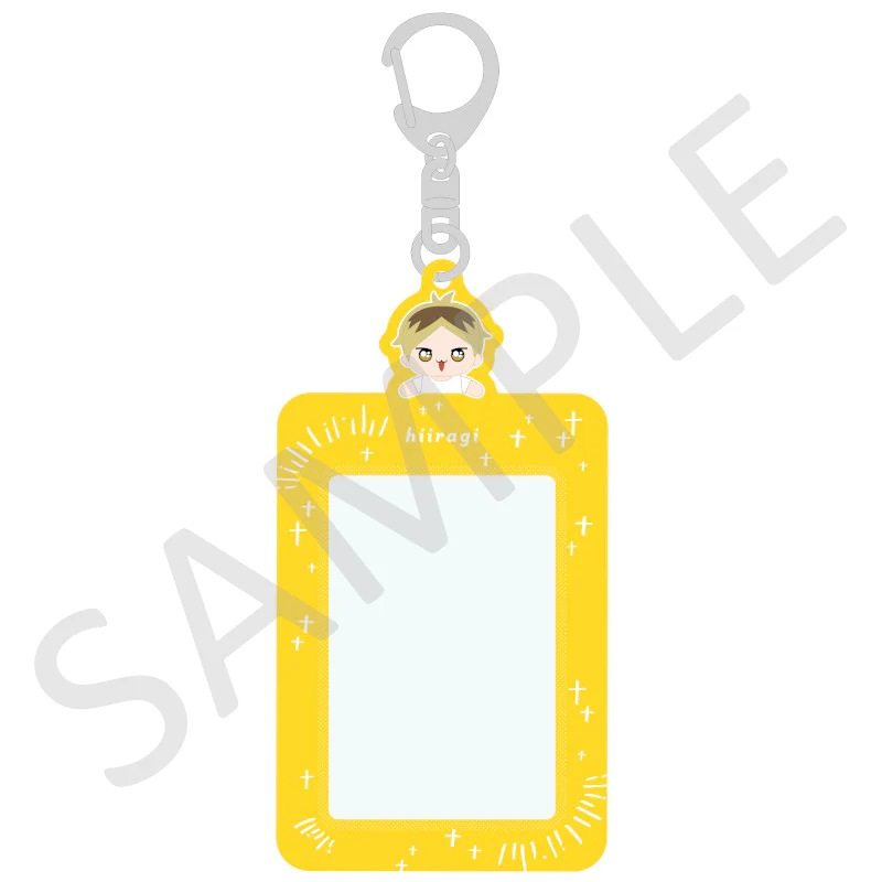 (Goods - Keychain) Given Cheki Holder Keychain Hiragi