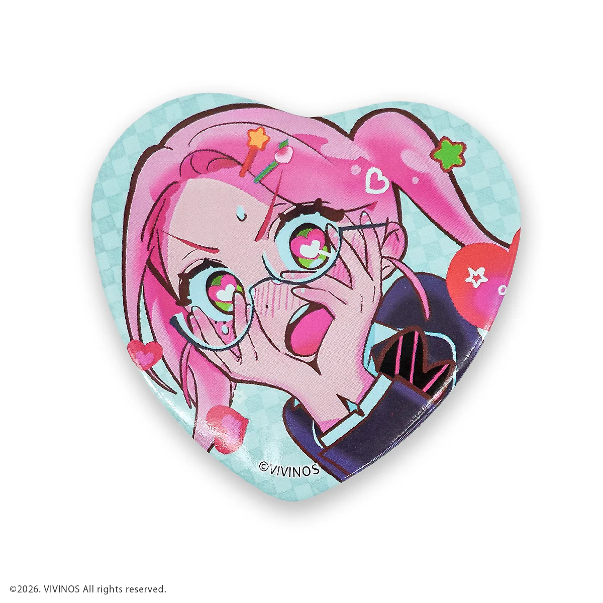(Goods - Badge) Alien Stage Random Heart Badge (Box of 6) - Image 3