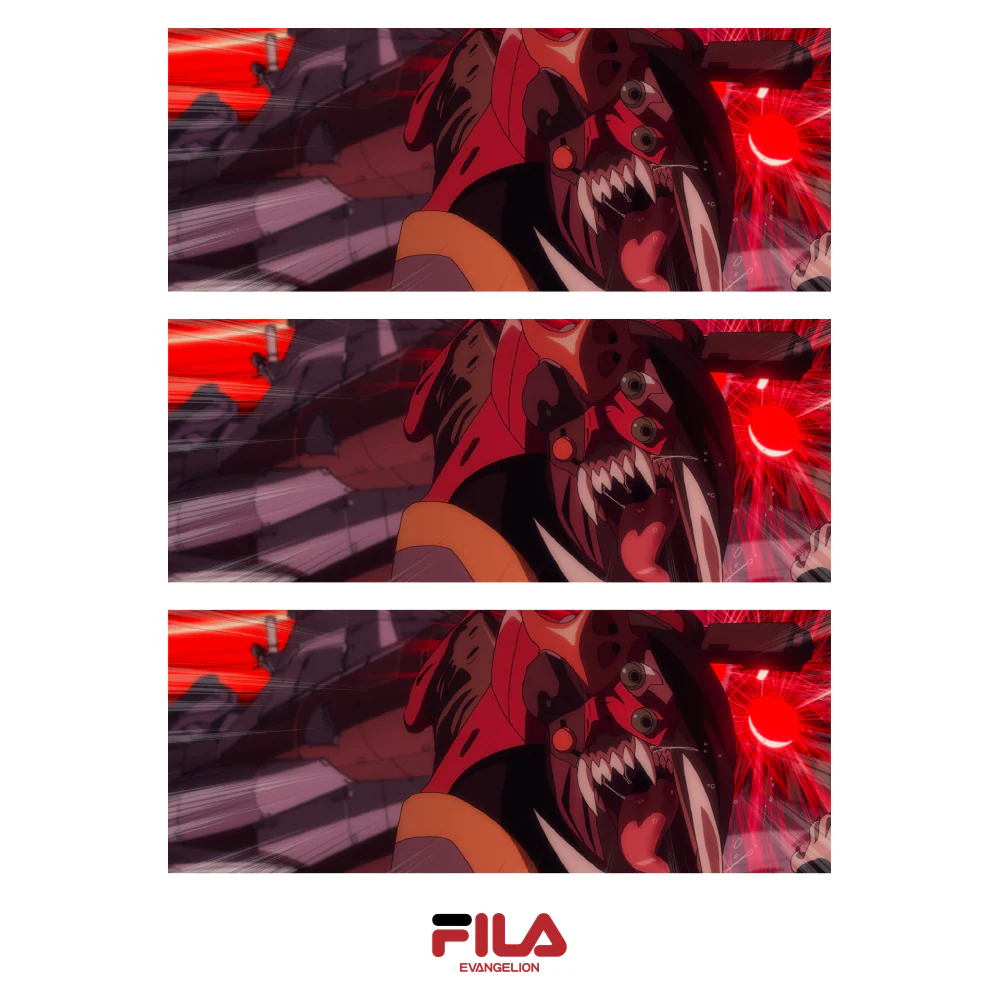 [Evangelion] RADIO EVA EVANGELION GRAPHIC T-Shirt by FILAONE SIZE - Image 12