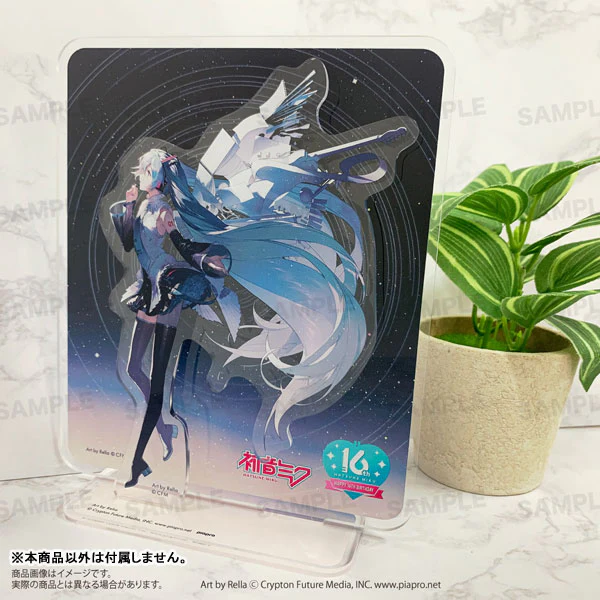 (Goods - Acrylic Stand) [Vocaloid] Hatsune Miku Happy 16th Birthday Acrylic Diorama - Image 4