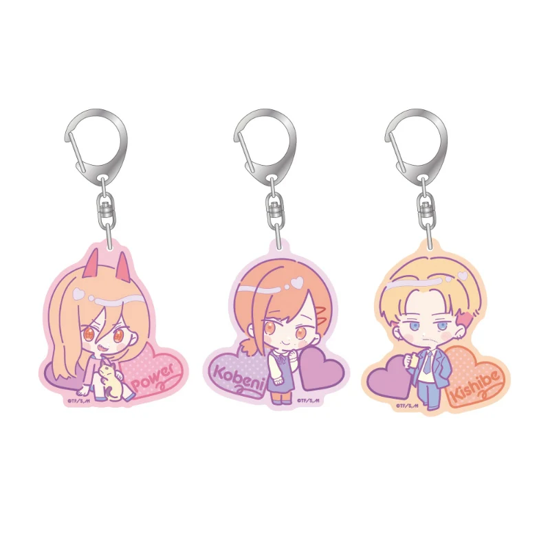 [Chainsaw Man] LOVE PASTEL Acrylic Keychain (Blind Box -Single) - Image 3