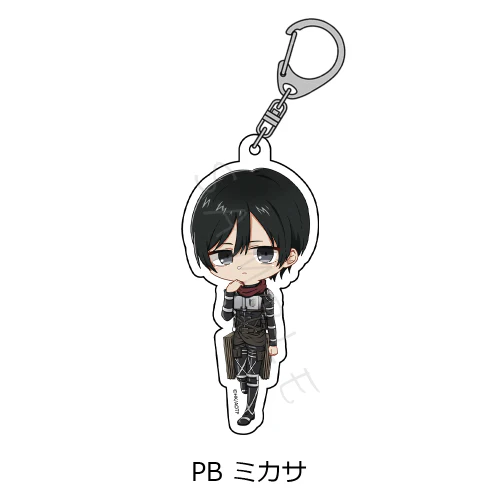 [Attack on Titan] Vol.4 Acrylic Keychain PB (Mikasa)