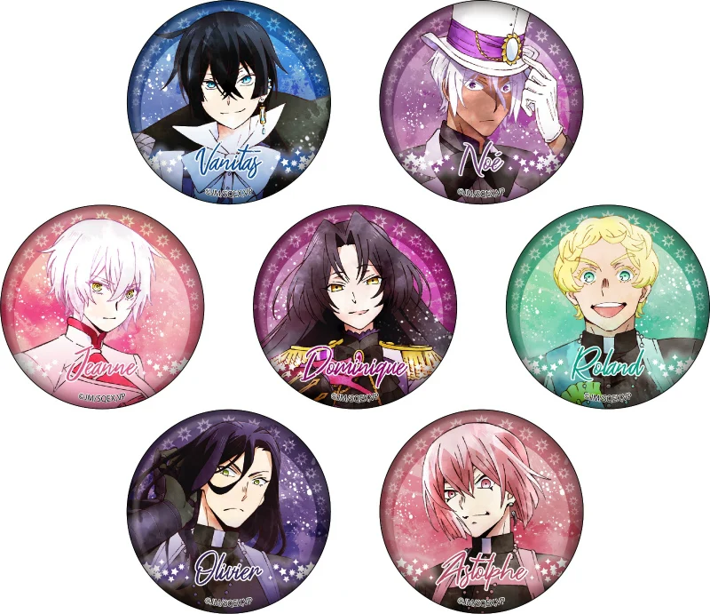 [The Case Study of Vanitas] Wet Color Series Button Badge (Blind Box -Single)